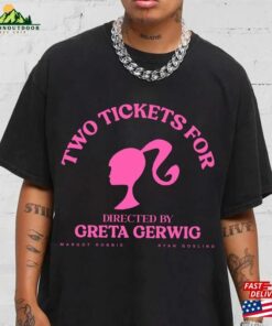 Barbie Ticket Shirt Movie 2023 Fan Sweatshirt T-Shirt Barbie Ticket Shirt Movie 2023 Fan Sweatshirt T-Shirt