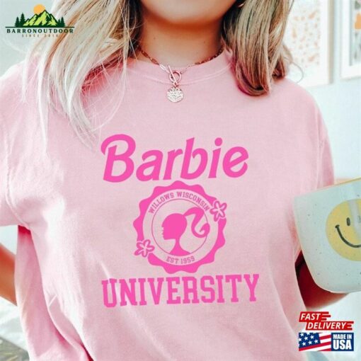 Barbie University Shirt Let’s Go Party Sweatshirt T-Shirt