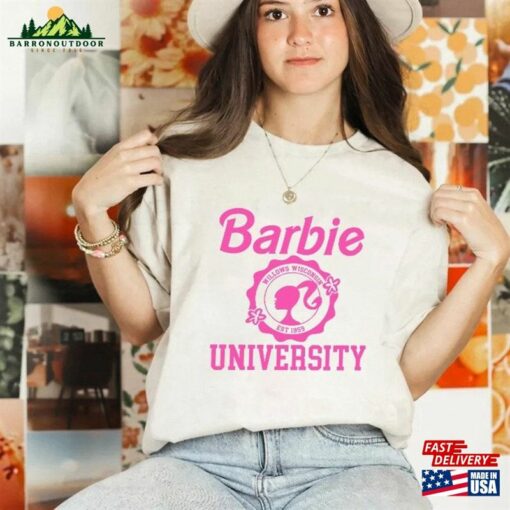 Barbie University Shirt Let’s Go Party Sweatshirt T-Shirt