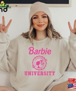 Barbie University Sweatshirt Girl Gift For Lover Hoodie Barbie University Sweatshirt Girl Gift For Lover Hoodie