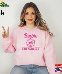 Barbie University Sweatshirt Girl Gift For Lover Hoodie Barbie University Sweatshirt Girl Gift For Lover Hoodie