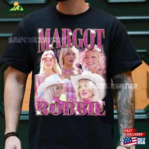 Barbie Vintage Bootleg Tee Margot Robbie Graphic Shirt Classic Hoodie