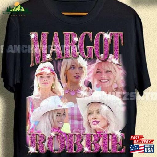 Barbie Vintage Bootleg Tee Margot Robbie Graphic Shirt Classic Hoodie