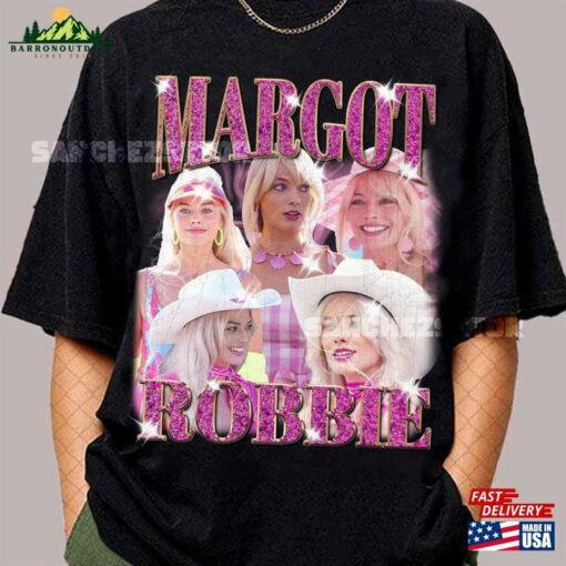 Barbie Vintage Bootleg Tee Margot Robbie Graphic Shirt Classic Hoodie