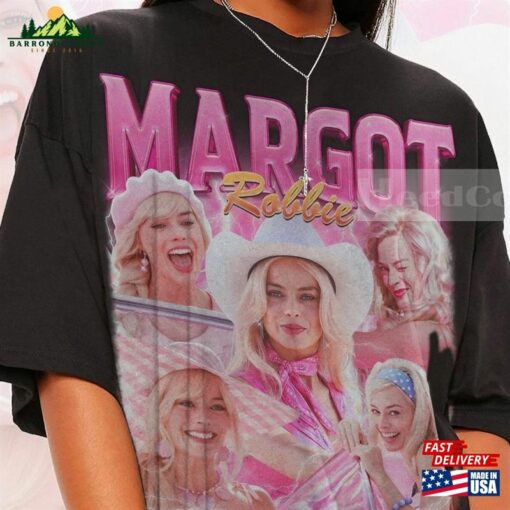 Barbie Vintage Bootleg Tee Margot Robbie Graphic Shirt T-Shirt Sweatshirt