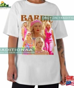 Barbie Vintage Bootleg Tee Margot Robbie Graphic Shirt Unisex Classic Barbie Vintage Bootleg Tee Margot Robbie Graphic Shirt Unisex Classic