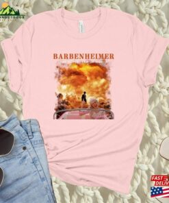 Barbie Vs Oppenheimer 2023 Shirt Barbenheimer Unisex Classic Barbie Vs Oppenheimer 2023 Shirt Barbenheimer Unisex Classic