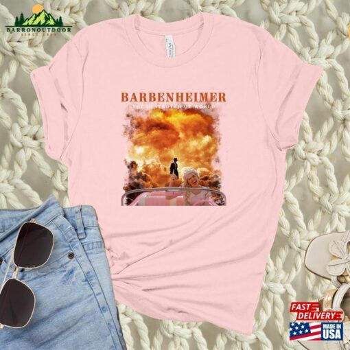 Barbie Vs Oppenheimer 2023 Shirt Barbenheimer Unisex Classic