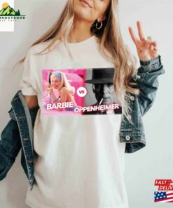 Barbie Vs Oppenheimer Comfort Colors® Shirt Tee Funny Unisex Classic 2 Barbie Vs Oppenheimer Comfort Colors(r) Shirt Tee Funny Unisex Classic 3