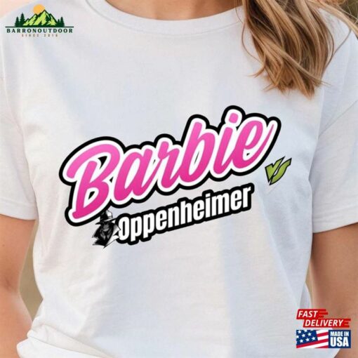 Barbie Vs Oppenheimer Comfort Colors Shirt 2023 Hoodie T-Shirt