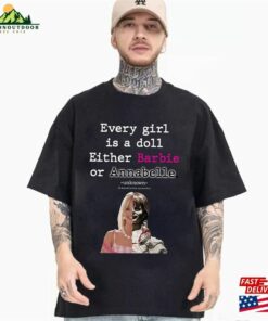 Barbie X Annabelle Shirt Margot Robbie Unisex Hoodie Barbie X Annabelle Shirt Margot Robbie Unisex Hoodie