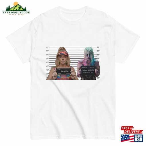 Barbie X Harley Quinn Mugshot T-Shirt Classic Sweatshirt