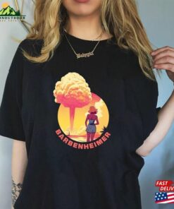 Barbie X Oppenheimer 2023 Barbenheimer T-Shirt Gift For Fans Unisex Hoodie