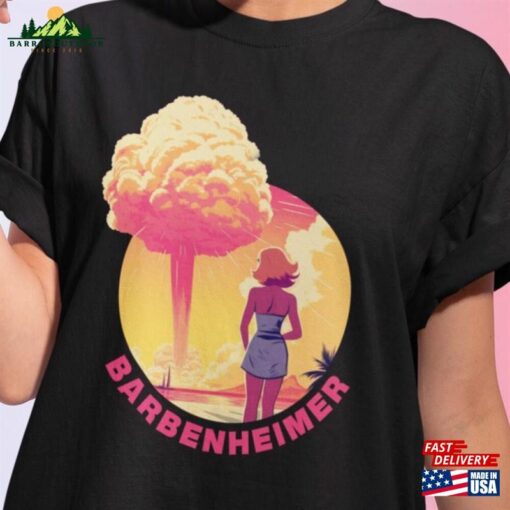 Barbie X Oppenheimer 2023 T-Shirt Barbenheimer Movie Shirt Sweatshirt Hoodie Classic Unisex