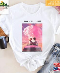 Barbie X Oppenheimer Movie T-Shirt Shirt Nolan Movies Tee Unisex Sweatshirt 3 Barbie X Oppenheimer Movie T Shirt Shirt Nolan Movies Tee Unisex Sweatshirt 4