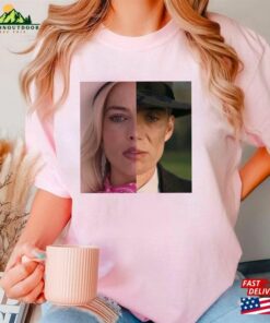 Barbie X Oppenheimer Shirt Double Feature Movie Inspired Unisex Sweatshirt 2 Barbie X Oppenheimer Shirt Double Feature Movie Inspired Unisex Sweatshirt 3