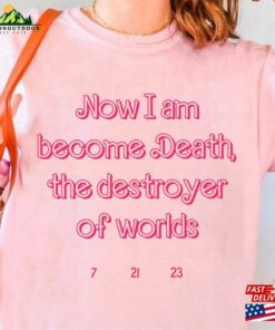 Barbie X Oppenheimer Summer Blockbuster Double Feature Shirt Barbenheimer 72123 Hoodie Sweatshirt