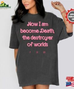 Barbie X Oppenheimer Summer Blockbuster Double Feature Shirt Barbenheimer 72123 Hoodie Sweatshirt