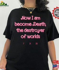 Barbie X Oppenheimer Summer Blockbuster Double Feature Shirt Barbenheimer 72123 Hoodie Sweatshirt 3