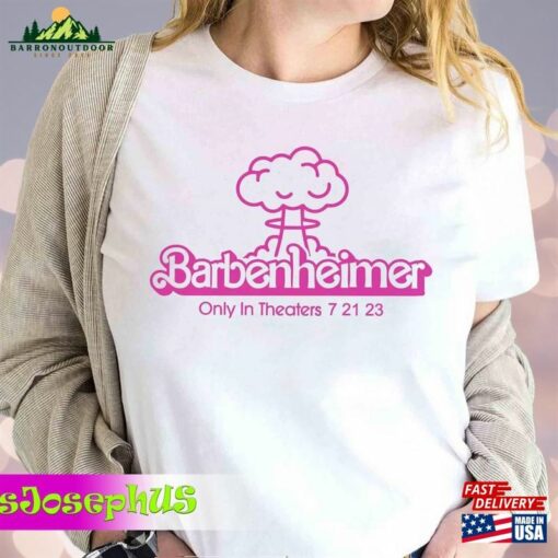 Barbie X Oppenheimer Vintage Tee Inspired By Gretta Gerwig And Christopher Nolan Classic Sweatshirt