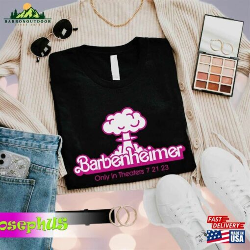 Barbie X Oppenheimer Vintage Tee Inspired By Gretta Gerwig And Christopher Nolan Classic Sweatshirt