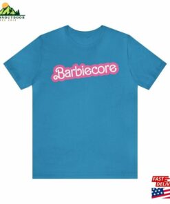 Barbiecore Unisex Jersey Short Sleeve T-Shirt Pink Doll Sweatshirt