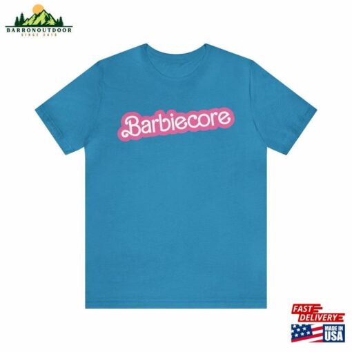 Barbiecore Unisex Jersey Short Sleeve T-Shirt Pink Doll Sweatshirt