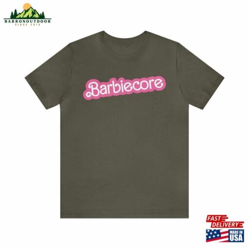 Barbiecore Unisex Jersey Short Sleeve T-Shirt Pink Doll Sweatshirt