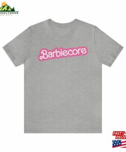 Barbiecore Unisex Jersey Short Sleeve T Shirt Pink Doll Sweatshirt 4
