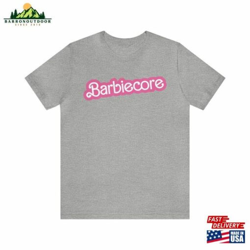 Barbiecore Unisex Jersey Short Sleeve T-Shirt Pink Doll Sweatshirt