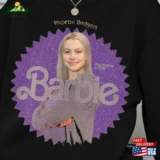 Barbiegenius T-Shirt Phoebe Bridgers Barbie Movie 2023 Tee Shirt Rock Band Tour Hoodie Classic