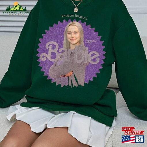 Barbiegenius T-Shirt Phoebe Bridgers Barbie Movie 2023 Tee Shirt Rock Band Tour Hoodie Classic