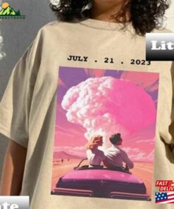 Barbieheimer Active T-Shirt Barbie Oppenheimer Funny Movie Tee Hoodie Sweatshirt