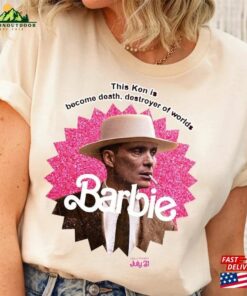 Barbieheimer Active T-Shirt Barbie Oppenheimer Funny Movie Tee Unisex Sweatshirt