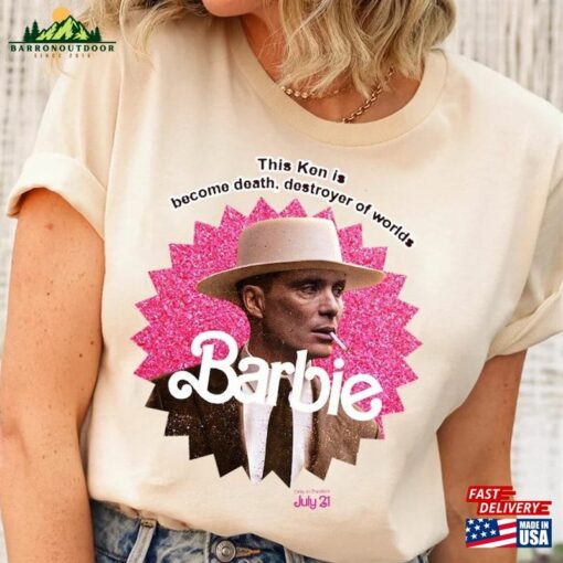 Barbieheimer Active T-Shirt Barbie Oppenheimer Funny Movie Tee Unisex Sweatshirt