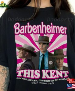 Barbieheimer Active Vintage Shirt Funny Movie Tee Limited T-Shirt Hoodie Barbieheimer Active Vintage Shirt Funny Movie Tee Limited T-Shirt Hoodie
