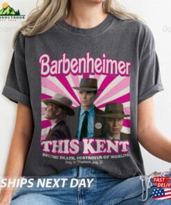 Barbieheimer Active Vintage Shirt Funny Movie Tee Limited T-Shirt Hoodie Barbieheimer Active Vintage Shirt Funny Movie Tee Limited T-Shirt Hoodie