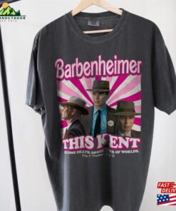 Barbieheimer Active Vintage Shirt Funny Movie Tee Limited T Shirt Hoodie 3