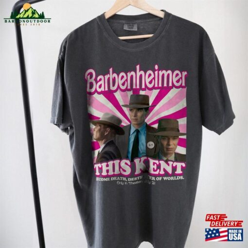 Barbieheimer Active Vintage Shirt Funny Movie Tee Limited T-Shirt Hoodie