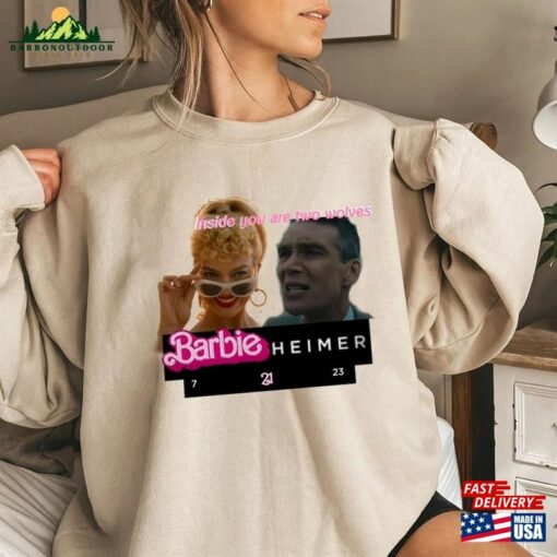 Barbieheimer Classic T-Shirt Barbie X Oppenheimer Sweatshirt Unisex