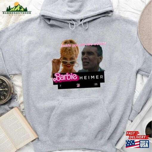 Barbieheimer Classic T-Shirt Barbie X Oppenheimer Sweatshirt Unisex