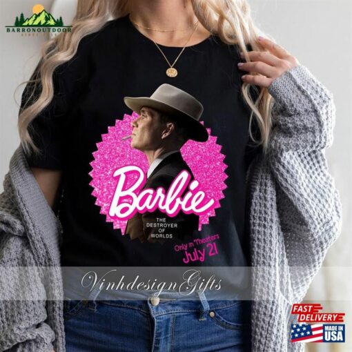 Barbieheimer Shirt Barbie Margot Robbie Unisex Hoodie