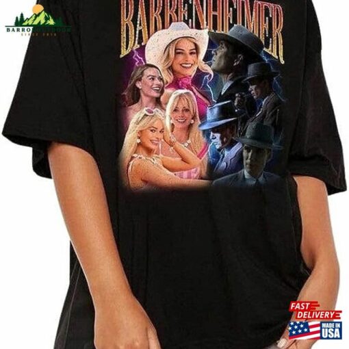 Barbieheimer Vintage Shirt Oppenheimer Movie 2023 Classic T-Shirt