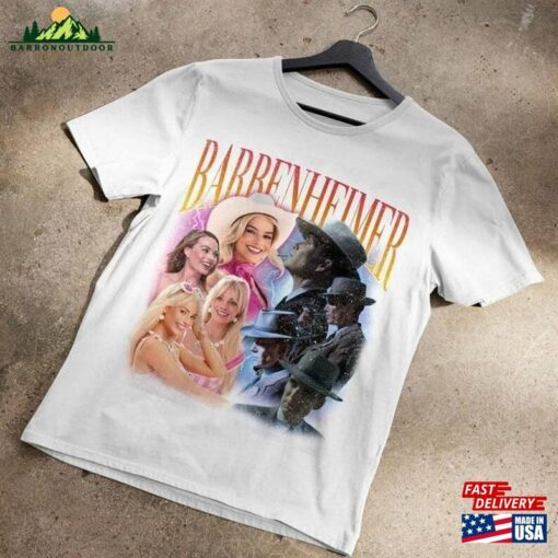 Barbieheimer Vintage Shirt Oppenheimer Movie 2023 Classic T-Shirt