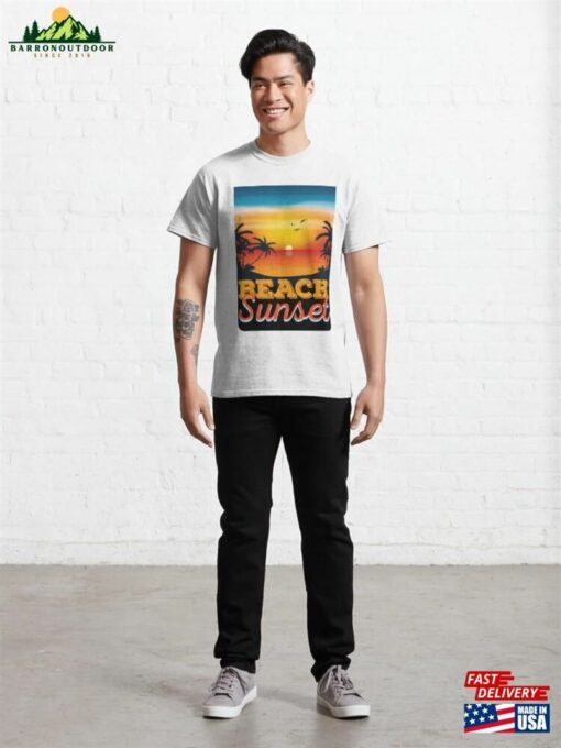 Beach Sunset Classic T-Shirt Unisex