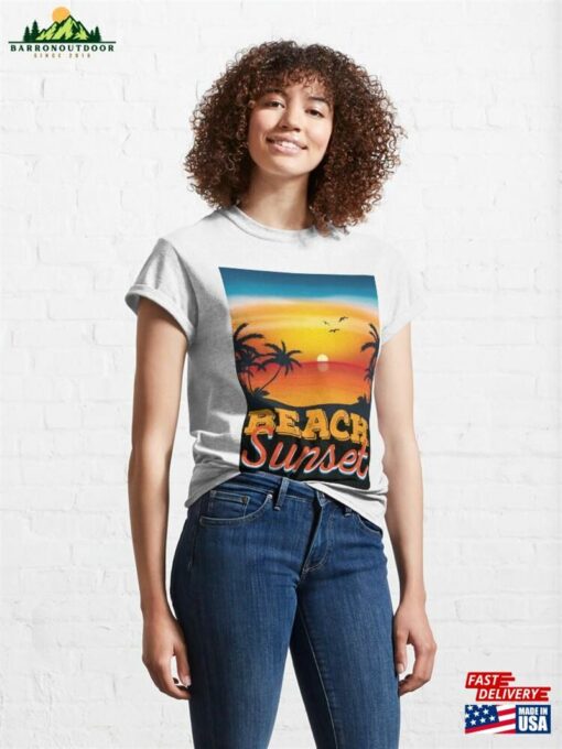 Beach Sunset Classic T-Shirt Unisex