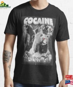 Bear Cocaine Tshirt Hoodie Unisex Bear Cocaine Tshirt Hoodie Unisex