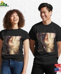 Beautiful Fantasy Anime Girl Classic T-Shirt Unisex Beautiful Fantasy Anime Girl Classic T-Shirt Unisex
