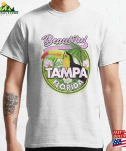 Beautiful Tampa Florida Travel Logo Classic T-Shirt Hoodie Beautiful Tampa Florida Travel Logo Classic T-Shirt Hoodie