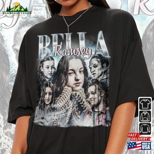 Bella Ramsey Movie Shirt 90S Y2k Vintage Retro Bootleg Sweatshirt Hoodie